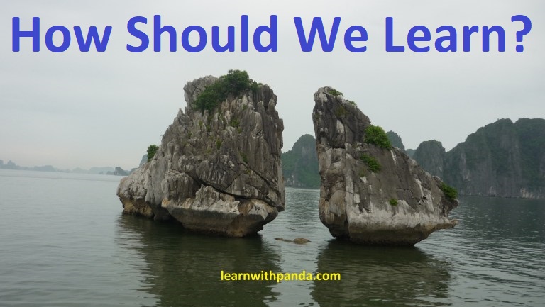How Should We Learn?